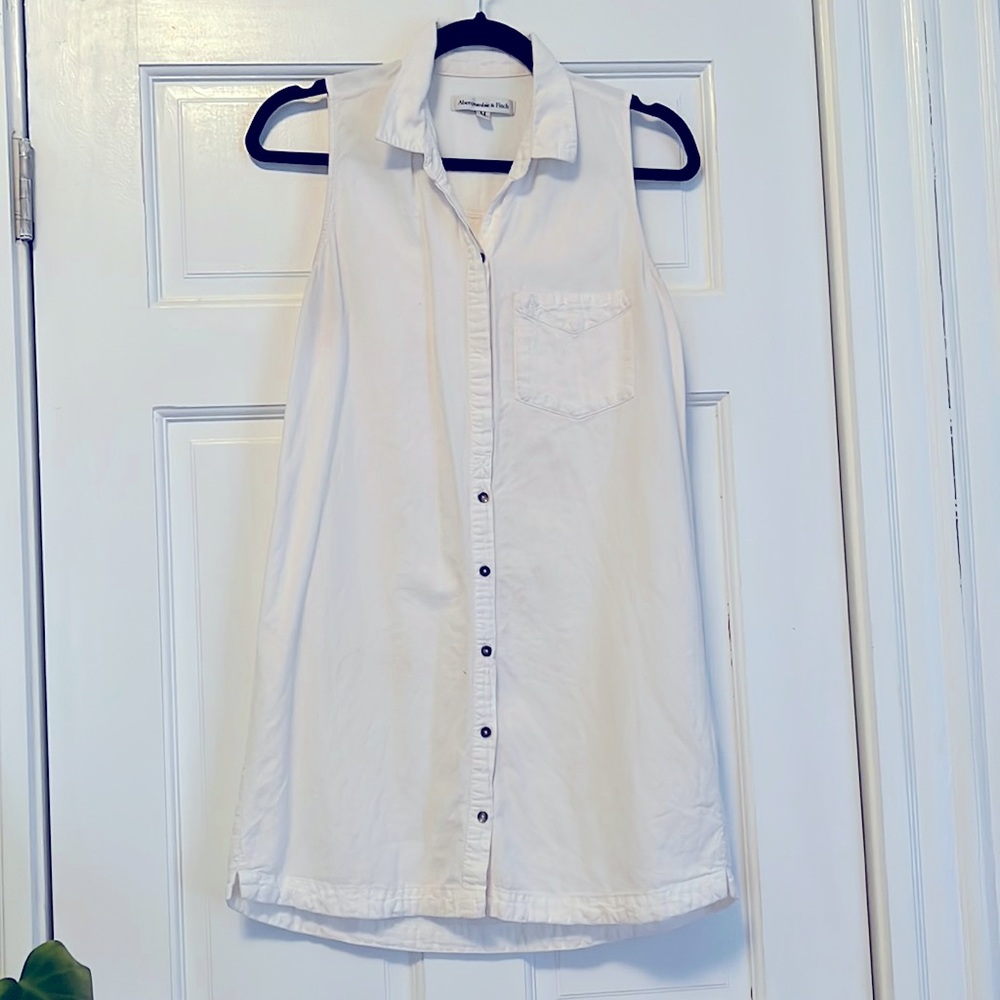 White Mini Tunic Dress